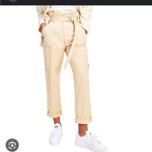 free people woman’s cargo capris - size 6